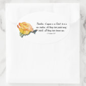 Nieuwe creatie ovale sticker (Tas)