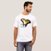 Nieuwe creatie ~ Swallowtail T-shirt (Voorkant volledig)