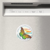 Nieuwe creatie vlinder magneet (Insitu (Vaatwasser))