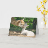 Nieuwe cria-kaart kaart (Gele Bloem)