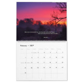 Nieuwe dag Devotional Calendar twee pagina Kalender (Feb 2027)