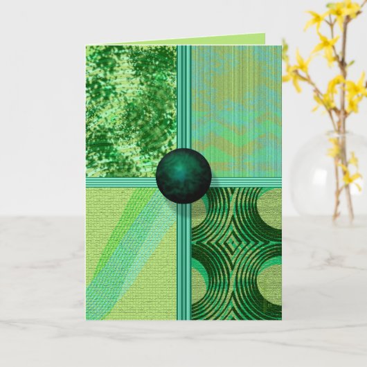 Nieuwe Dag Kaart (Gele Bloem)