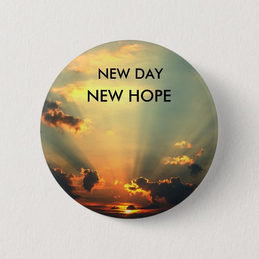 NIEUWE DAG, NIEUWE HOOP Button (Voorkant)