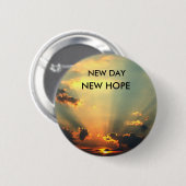 NIEUWE DAG, NIEUWE HOOP Button (Voorkant /achterkant)