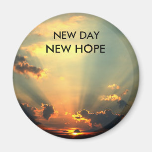 NIEUWE DAG, NIEUWE HOOP magneet