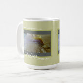 Nieuwe dag tuinen Mok - Irises Living Art (Voorkant links)