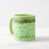 Nieuwe dag tuinen Mok - naar tuin is naar adem (Voorkant links)