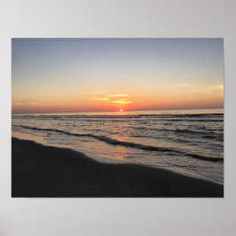 Nieuwe dag, zonsopgang   poster