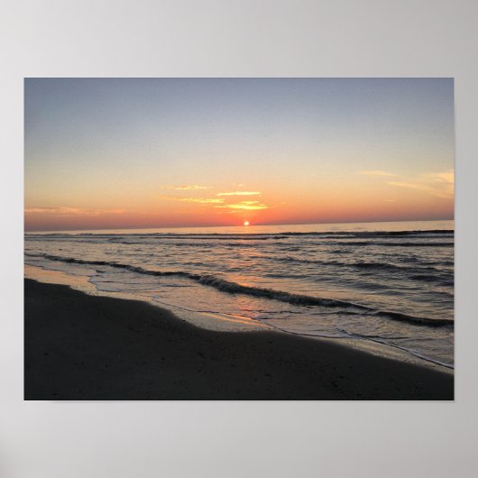 Nieuwe dag, zonsopgang poster (Voorkant)