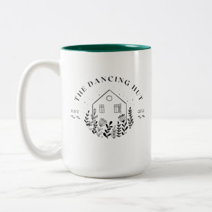 Nieuwe dansende Hut logo mok