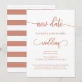 Nieuwe datum Uitgestelde aankondiging Roos Gold (Voorkant / Achterkant)