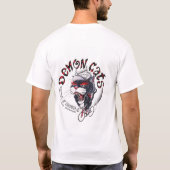 nieuwe demonkatten in kleur t-shirt (Achterkant)