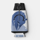 Nieuwe Design van de Lincoln East High School Flesjeskoeler (Achterkant)