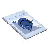 Nieuwe Design van de Lincoln East High School Notitieboek (Rechterzijde)