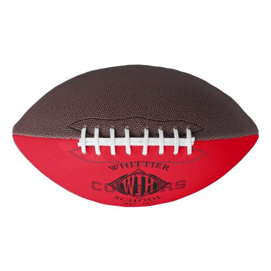NIEUWE Design van Whittier Junior High School American Football (Voorkant)
