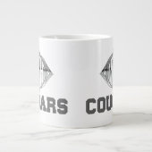 NIEUWE Design van Whittier Junior High School Grote Koffiekop (Voorkant)