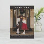 Nieuwe deur in 24 vakantie bewegende aankondiging (Staand voorkant)