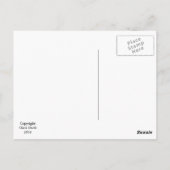 Nieuwe deur in Engeland in het najaar Briefkaart (Achterkant)