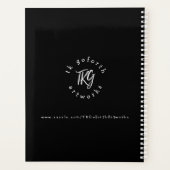 Nieuwe deuren wacht op 2018 Moderne hedendaagse Planner (Achterkant)