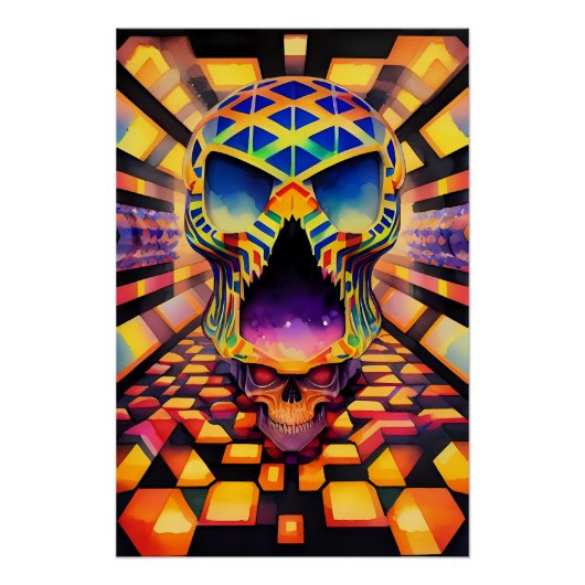 Nieuwe digitale begraafplaats perfect poster (Voorkant)