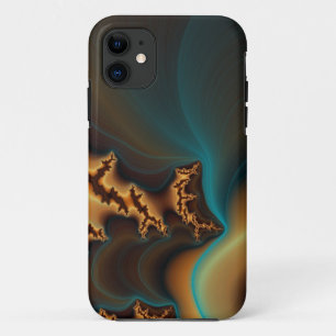 Nieuwe dimensie fractal op maat iPhone 5 hoesje