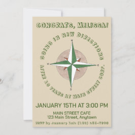 Nieuwe directies kompas die afscheid neemt van de  kaart