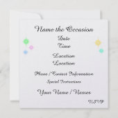 Nieuwe disco partij - SRF Kaart (Achterkant)