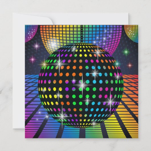 Nieuwe disco partij - SRF Kaart (Voorkant)