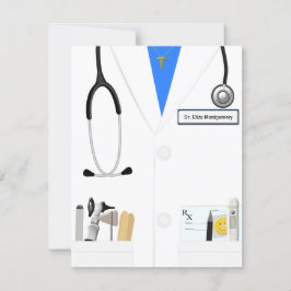 Nieuwe Doctor Medisch Afstuderen Celebration Kaart