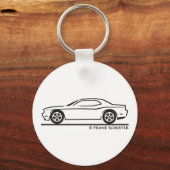 Nieuwe Dodge-lader Sleutelhanger (Voorkant)