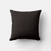Nieuwe donkerbruine, stevige couch met Pillow Gift Kussen (Achterkant)