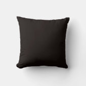 Nieuwe donkerbruine, stevige couch met Pillow Gift Kussen (Voorkant)