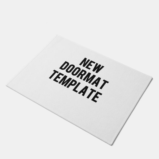 Nieuwe Doormat-Sjabloon Deurmat (Schuin)