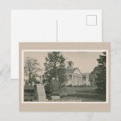 Nieuwe Dorp Moravië Church, Staten Island NY Briefkaart (Voorkant / Achterkant)