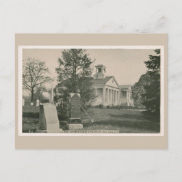 Nieuwe Dorp Moravië Church, Staten Island NY Briefkaart