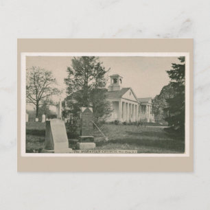 Nieuwe Dorp Moravië Church, Staten Island NY Briefkaart