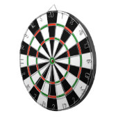 Nieuwe draai op kleuren van een dartboard met rege dartbord (Voorkant Rechts)