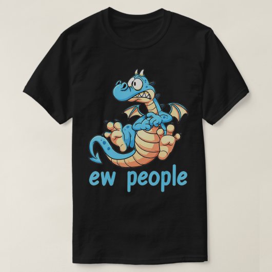 Nieuwe drakenmensen t-shirt (Design voorkant)