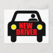 Nieuwe driver briefkaart (Voorkant)