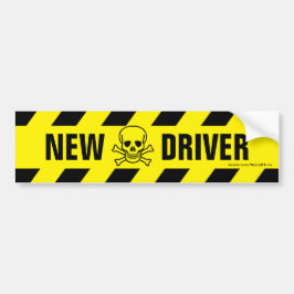 Nieuwe driver Bumpersticker