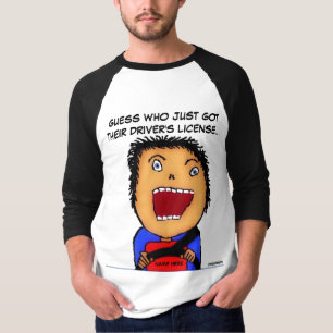 Nieuwe driver Cartoon T-shirt