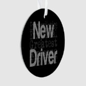 Nieuwe driver extraordinaire ornament (voorkant)