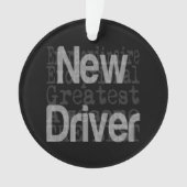Nieuwe driver extraordinaire ornament (voorkant)