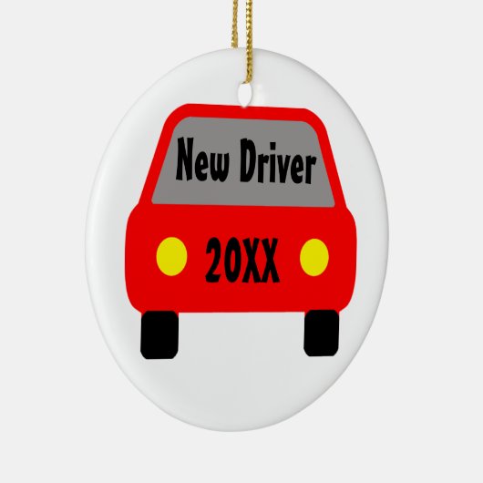 Nieuwe driver keramisch ornament (Rechts)