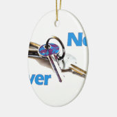 Nieuwe driver keramisch ornament (Links)