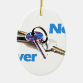 Nieuwe driver keramisch ornament (Voorkant)