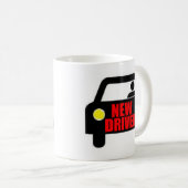 Nieuwe driver koffiemok (Voorkant rechts)