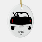 Nieuwe driver op maat keramisch ornament (Rechts)