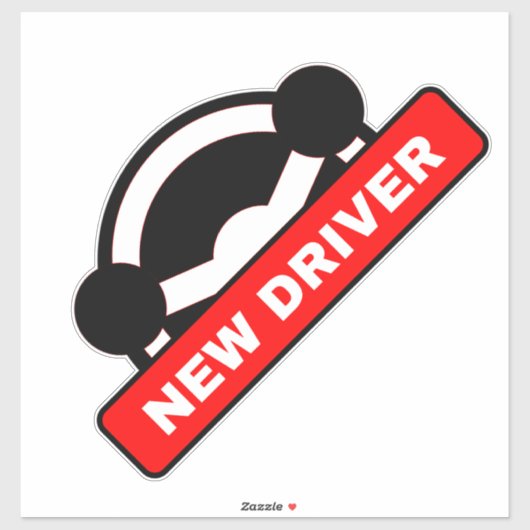 Nieuwe Driver Sticker voor Auto's & Vrachtwagens & (Vel)