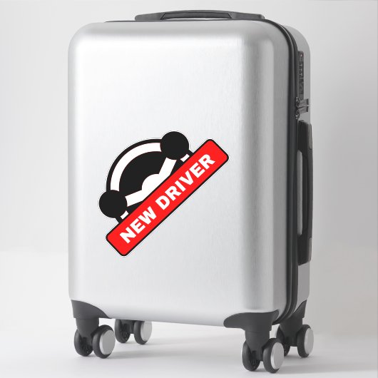 Nieuwe Driver Sticker voor Auto's & Vrachtwagens & (Koffer)